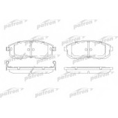 Колодки тормозные дисковые передний для NISSAN 200 SX(S13), MAXIMA QX(A32), MAXIMA(J30) <b>PATRON PBP691</b>