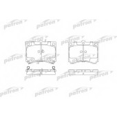 Колодки тормозные дисковые передний для MAZDA 323 P(BA), 323(BG,BW), FAMILIA(BA,BG), MX-3(EC) <b>PATRON PBP714</b>