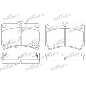 Колодки тормозные дисковые передний для KIA RIO(DC,DC#) / MAZDA 121(DB), 323 P(BA), 323(BF,BG,BW), DEMIO(DW), FAMILIA(BA,BG), MX-3(EC) <b>PATRON PBP715</b>