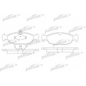 Колодки тормозные дисковые передний для DAEWOO LANOS, NEXIA / OPEL ASTRA, COMBO, CORSA, TIGRA, VECTRA <b>PATRON PBP732</b>