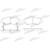 Колодки тормозные дисковые передний для HONDA CIVIC(EG,EH,EJ,EK,EM1), JAZZ(GD,GE), LOGO(GA3) <b>PATRON PBP777</b>