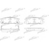 Колодки тормозные дисковые задний для SUBARU IMPREZA(GC,GF,GFC), LEGACY(BC,BD,BE,BG,BH,BJF), SVX(CX) <b>PATRON PBP790</b>