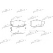 Колодки тормозные дисковые задний для INFINITI G20 / NISSAN 100 NX, ALMERA, MAXIMA QX, MAXIMA, PRIMERA, PULSAR, SUNNY <b>PATRON PBP796</b>