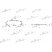 Колодки тормозные дисковые задний для FORD COUGAR(EC#), MONDEO(BAP,BFP,BNP,GBP) <b>PATRON PBP913</b>