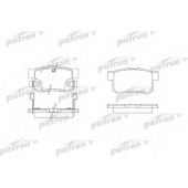 Колодки тормозные дисковые задний для ACURA LEGEND / HONDA ACCORD, CIVIC, INTEGRA, LEGEND, PRELUDE, S2000, SHUTTLE / SUZUKI SWIFT, SX4 <b>PATRON PBP956</b>