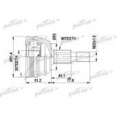 Шарнирный комплект приводного вала PATRON PCV1241