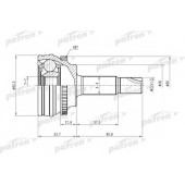 Шарнирный комплект приводного вала PATRON PCV1450
