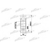 Шарнирный комплект приводного вала PATRON PCV3002