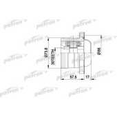Шарнирный комплект приводного вала PATRON PCV5002