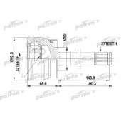Шарнирный комплект приводного вала PATRON PCV5032