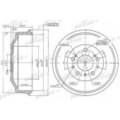 Тормозной барабан PATRON PDR1048