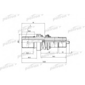 Приводной вал PATRON PDSV019