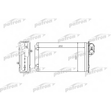 Радиатор отопления салона PATRON PRS2056