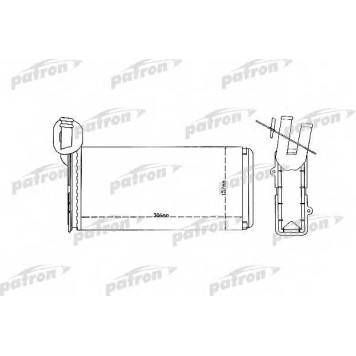 Радиатор отопления салона PATRON PRS2079