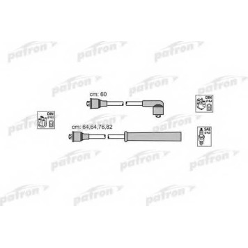 Комплект проводов зажигания PATRON PSCI1007