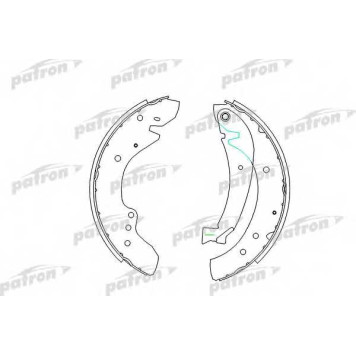 Комплект тормозных колодок задний для CITROEN JUMPER(230,230L,230P) / FIAT DUCATO(230,230L) / PEUGEOT BOXER(230L,230P,ZCT#) <b>PATRON PSP534</b>