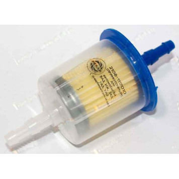 Фильтр топливный прямоточный ВАЗ, ГАЗ, УАЗ универсальный <b>ПЕКАР ФТ102П</b> (2108-1117010)