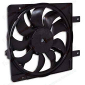 Вентилятор радиатора ДВС ВАЗ 2170-2172 Приора (под кондиционер Panasonic) в кожухе <b>ПЕКАР 2172-1332025</b>