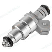 Форсунка топливная ВАЗ дв. 8V1,5i (рампа ВАЗ 2111) VAZ (серая) <b>ПЕКАР 6238</b>