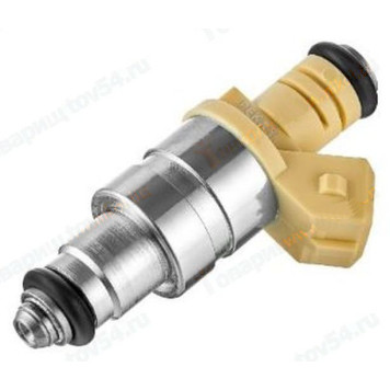 Форсунка топливная ВАЗ дв. 8V1,5i (рампа ВАЗ 2111) VAZ (желтая толстая) <b>ПЕКАР 6393</b>