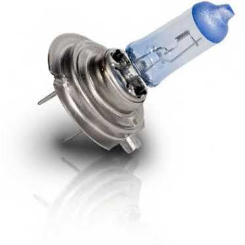 Лампа H7 (55W) PX26d BlueVision Ultra 12V 12972BVU B1 35032630 <b>PHILIPS 12972BVUB1</b>-1