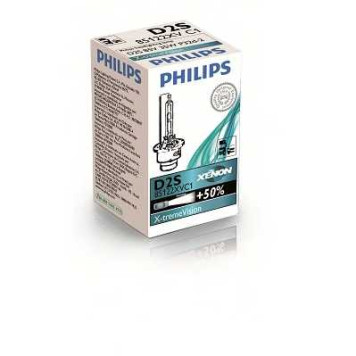 Лампа D2S (35W) PK32d-2 Xenon X-Treme Vision +50% 4800K 85122XV C1 36444633 <b>PHILIPS 85122XVC1</b>-1