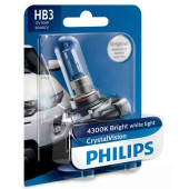 Лампа HB3 (9005) 12.8V 65W P20d PHILIPS 9005CVB1 (серия CrystalVision)