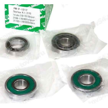 Подшипник КПП ВАЗ 2108 (комплект 4шт) <b>PILENGA PWP1217</b>