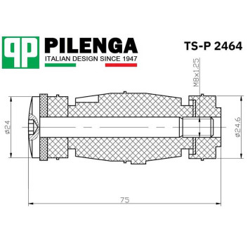 Стойка стабилизатора передняя renault logan <b>PILENGA TS-P2464</b>-1