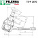 Опора шаровая Chevrolet Aveo (05-) <b>PILENGA TS-P2470</b>