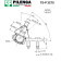 Шаровая опора правая POLO SEDAN, RAPID, FABIA <b>PILENGA TS-P3175</b>