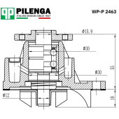 Насос охлаждения двс <b>PILENGA WP-P2463</b>