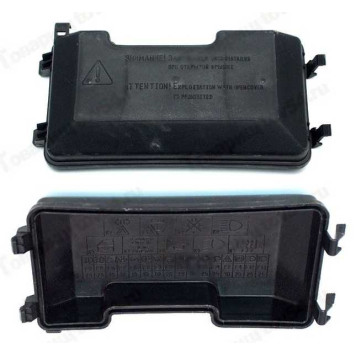 Крышка блока предохранителей ВАЗ 2108, 2114, 2115 нового образца ПЛАСТИК (2114-3722021)