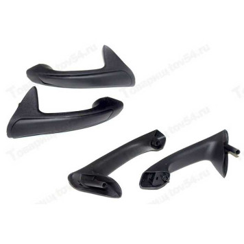 Ручка двери внутр. ВАЗ 2114 (подлокотника) с заглушкой (к-т) <b>Пластик 2114-6816087/86</b>