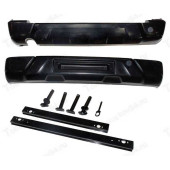 Бампер ВАЗ 21214 Нива-Урбан набор перед/зад, балки перед/зад в сборе (с кронштейнами) под покраску <b>Пластик 21214-2803010/4010</b>