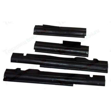 Пороги внутрисалонные ВАЗ 2121 Нива задние и передние комплект 4шт <b>ПЛАСТИК 2121-5109078/79/76/77</b>