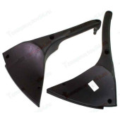 Ручки двери внутренние ВАЗ 2123 Нива Шевроле (подлокотников) левая+правая <b>ПЛАСТИК 2123-6816083 + 2123-6816082</b>