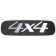 Орнамент "4*4" бок. ВАЗ 2123 Chevrolet Niva <b>Россия 2123-8212104</b>