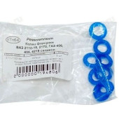 Кольцо форсунки уплотнительное ВАЗ, Газ (комплект 8шт) силикон синий <b>ПТП64 РК 2111-1132188</b>
