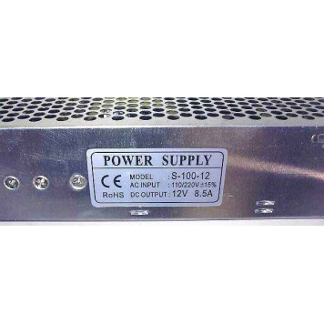 Источник питания 12V (от 220V), 100W, 8A-3