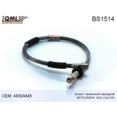 BS-1514 шланг тормозной передний MITSUBISHI ASX GA1W 4650A645 <b>QML BS1514</b>