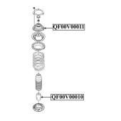 Отбойник переднего амортизатора <b>QUATTRO FRENI QF00V00010</b>