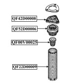 Отбойник переднего амортизатора <b>QUATTRO FRENI QF00V00025</b>