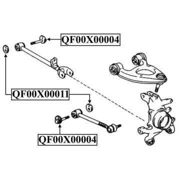Болт с эксцентриком <b>QUATTRO FRENI QF00X00004</b>-2