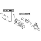 Ремкомплект суппорта тормозного заднего <b>QUATTRO FRENI QF00Z00092</b>