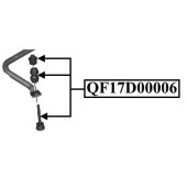 Тяга стабилизатора задняя <b>QUATTRO FRENI QF17D00006</b>