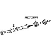 Подшипник подвесной карданного вала <b>QUATTRO FRENI QF22C00000</b>