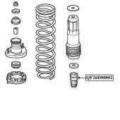 Отбойник заднего амортизатора <b>QUATTRO FRENI QF26D00002</b>