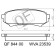 Колодки тормозные RR TOYOTA LAND CRUISER 100LEXUS LX470 9807 <b>QUATTRO FRENI QF84400</b>