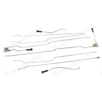 Тяга замка двери ВАЗ 2109, 21099, 2114, 2115 (комплект 16шт) <b>РЕКАРДО RD017374</b>